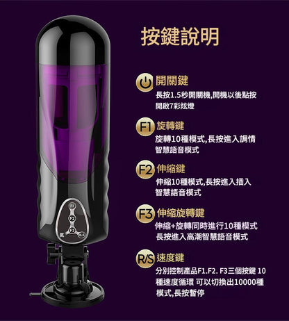 頭等艙飛機杯｜旋轉伸縮